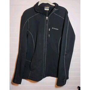 Women's Black Columbia Full‎ Zip Size Large Jacket With Pockets